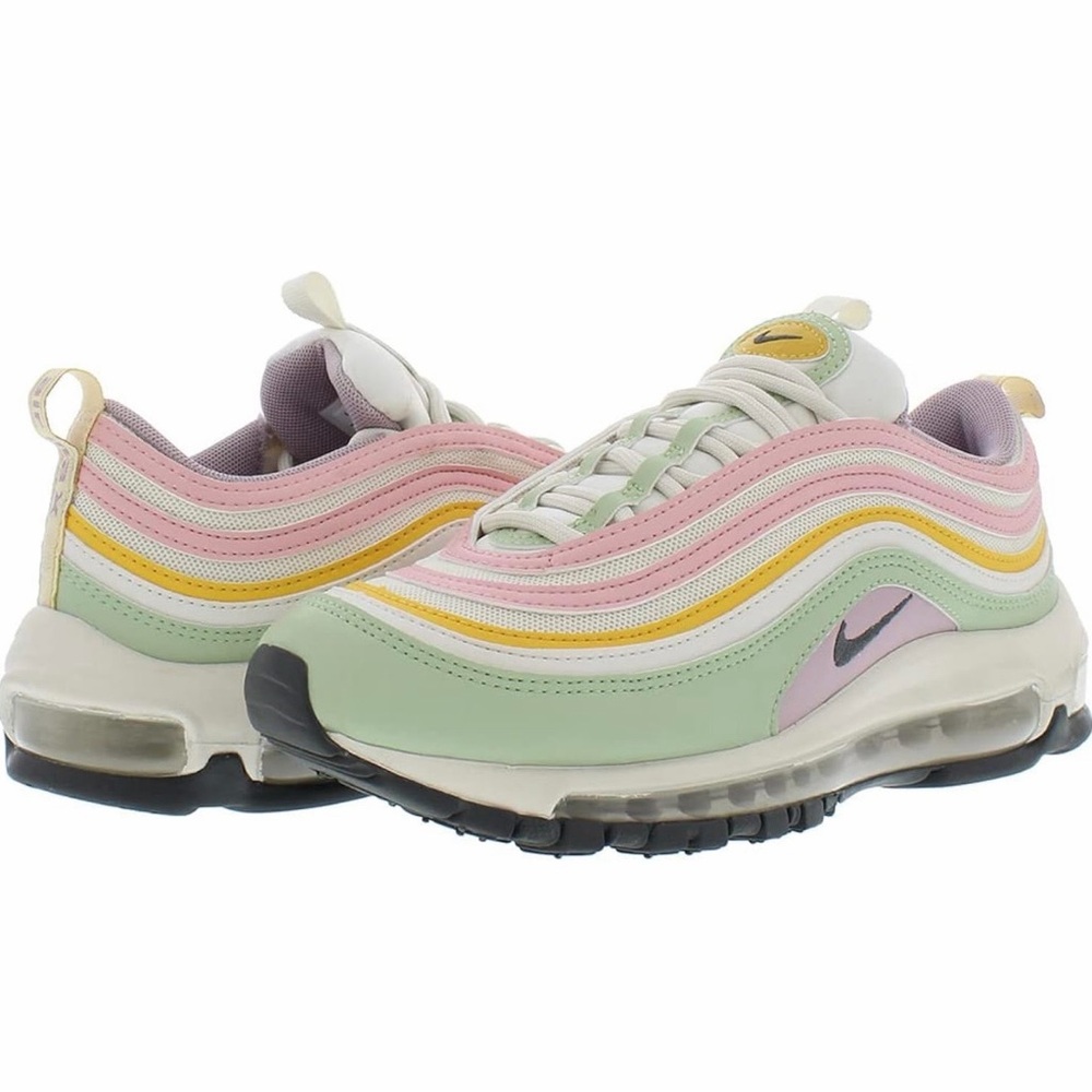 NWOT Nike Air Max 97 Athletic Shoes Sneakers Pastel Multicolor Women's 8.5 8-1/2